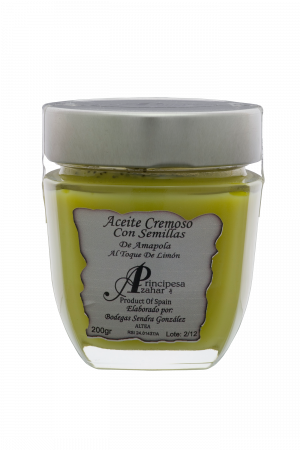 Ulei de masline cu seminte de mac